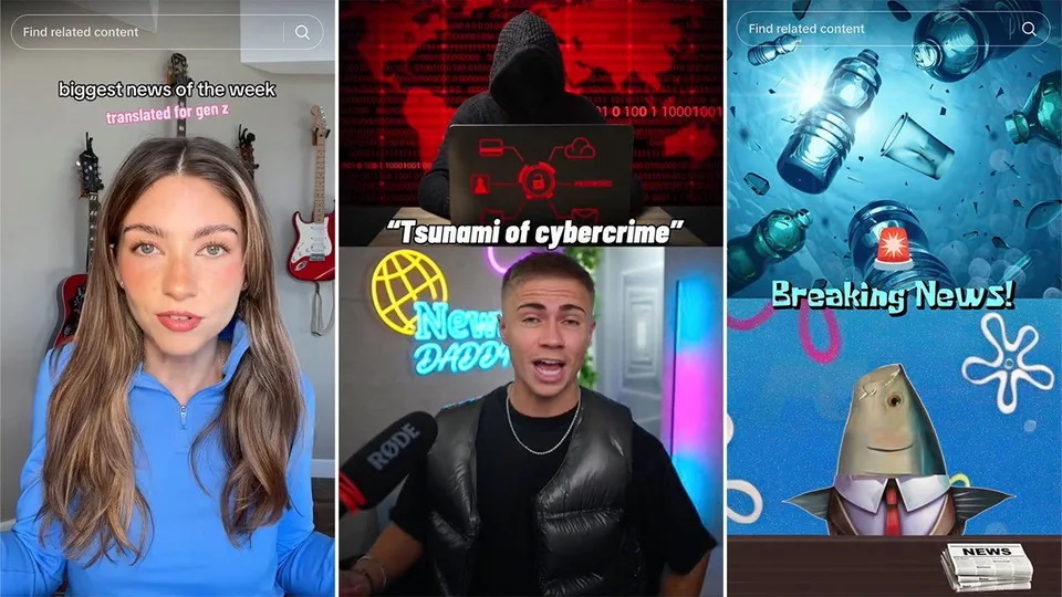 Νέο επάγγελμα: Παρουσιαστής δελτίου ειδήσεων στο… TikTok