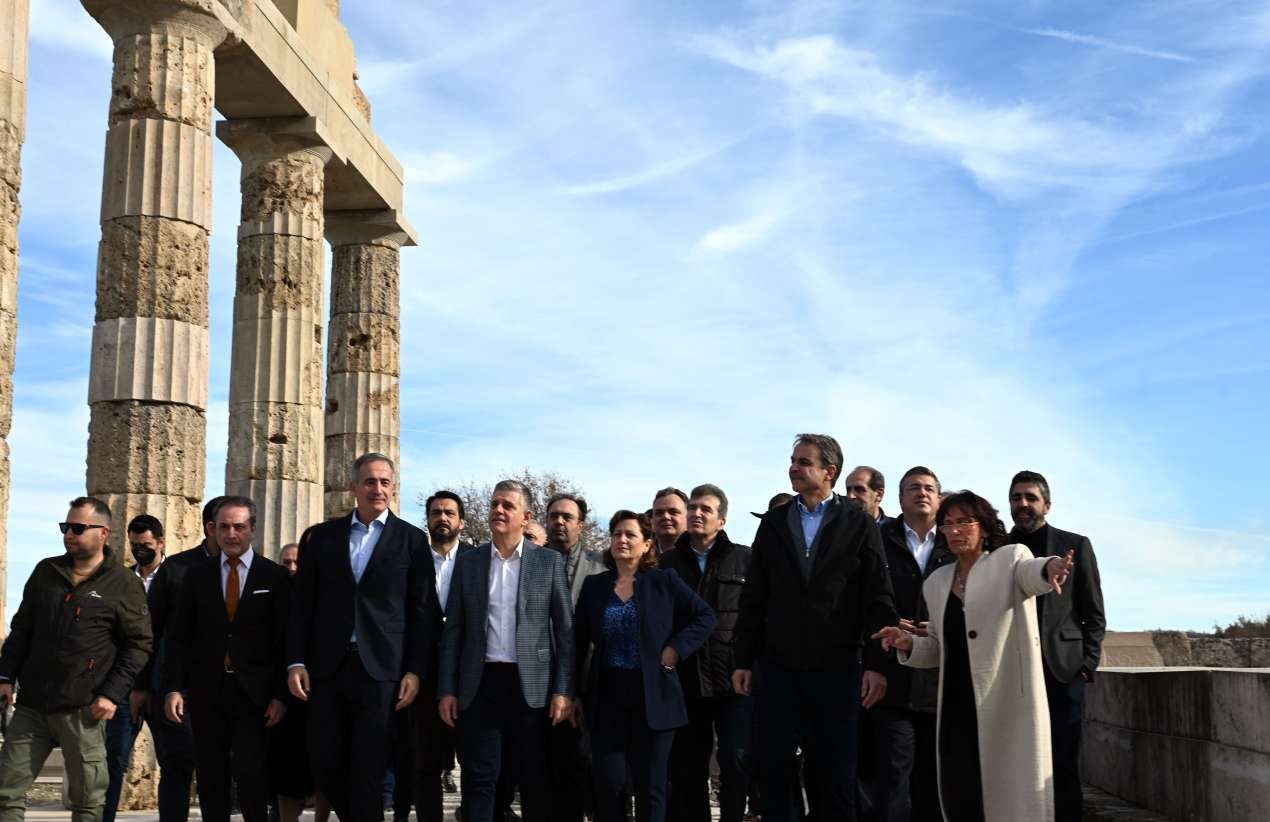 Μητσοτάκης: Το ανάκτορο του Φιλίππου Β’ στις Αιγές επιβεβαιώνει τη διαχρονική ελληνικότητα της Μακεδονίας