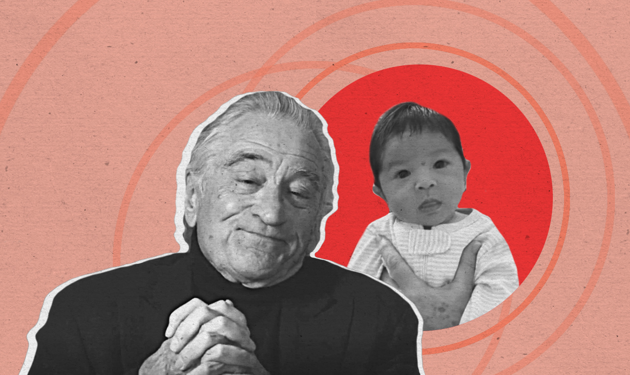 Ντε Νίρο: «Θέλω να ζήσω όσο περισσότερο μπορώ, για χάρη του μωρού μου»