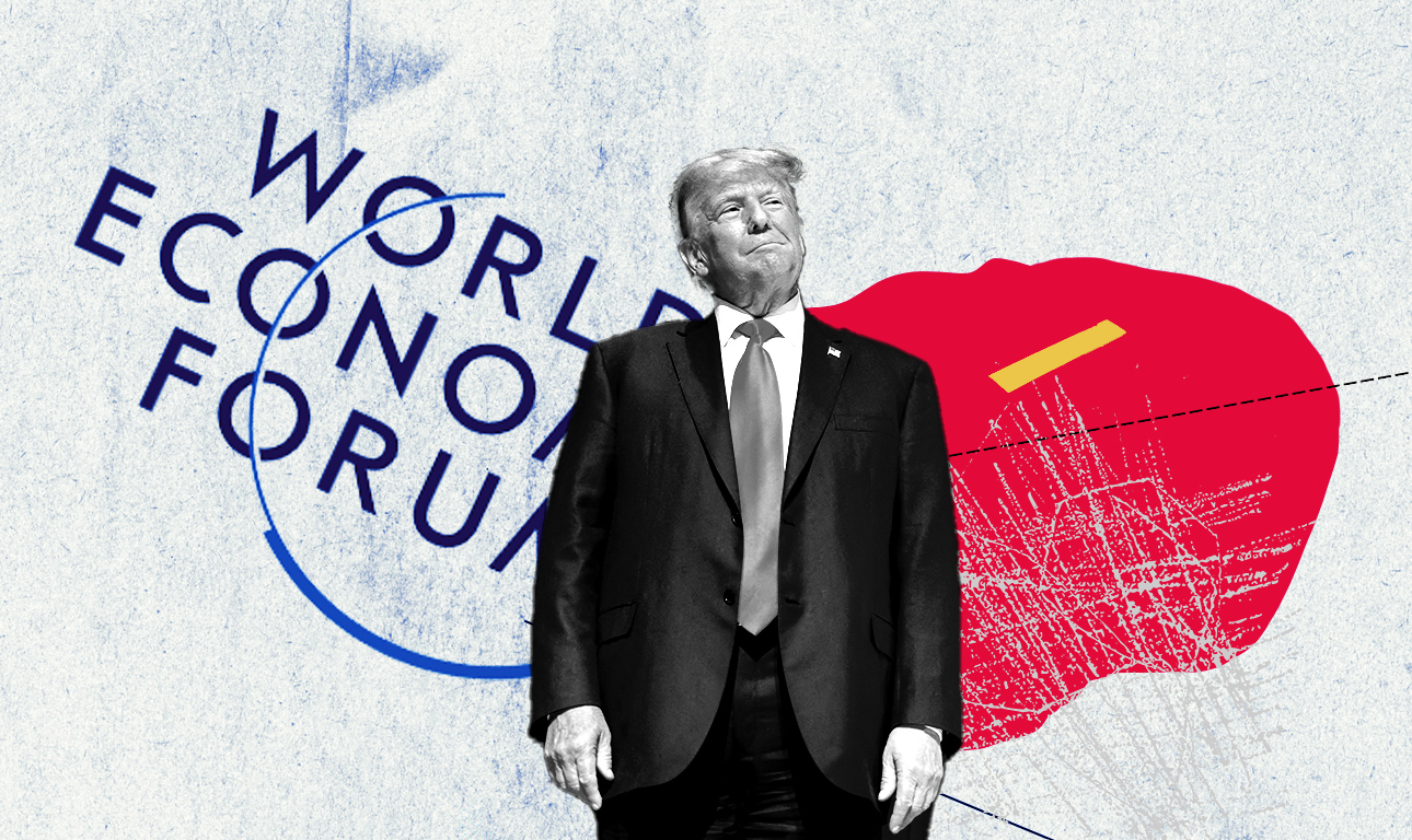 Το φάντασμα του Τραμπ στοιχειώνει το Νταβός