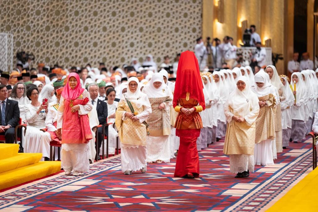 Στο Μπρουνέι ο πιο χλιδάτος πριγκιπικός γάμος στον κόσμο