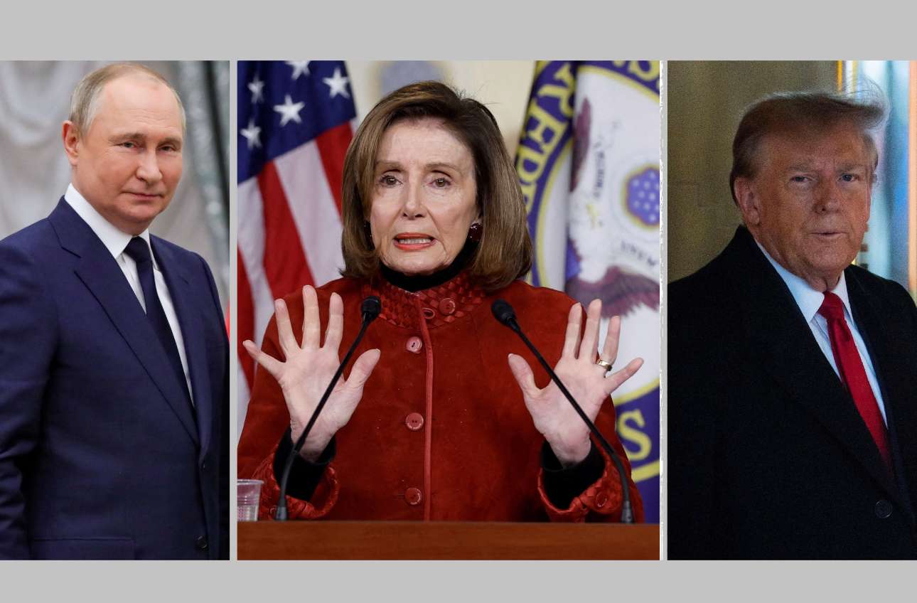 Πελόζι εναντίον Πούτιν-Τραμπ λόγω ανάλυσης του Μπρέμερ για τη Γάζα