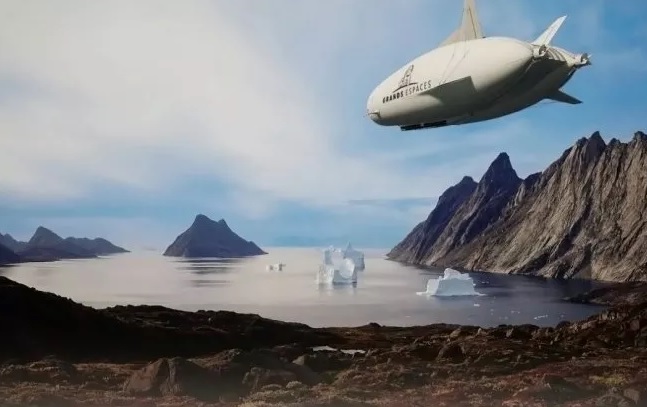 Τουρισμός στον Βόρειο Πόλο με υβριδικό οικολογικό ζέπελιν
