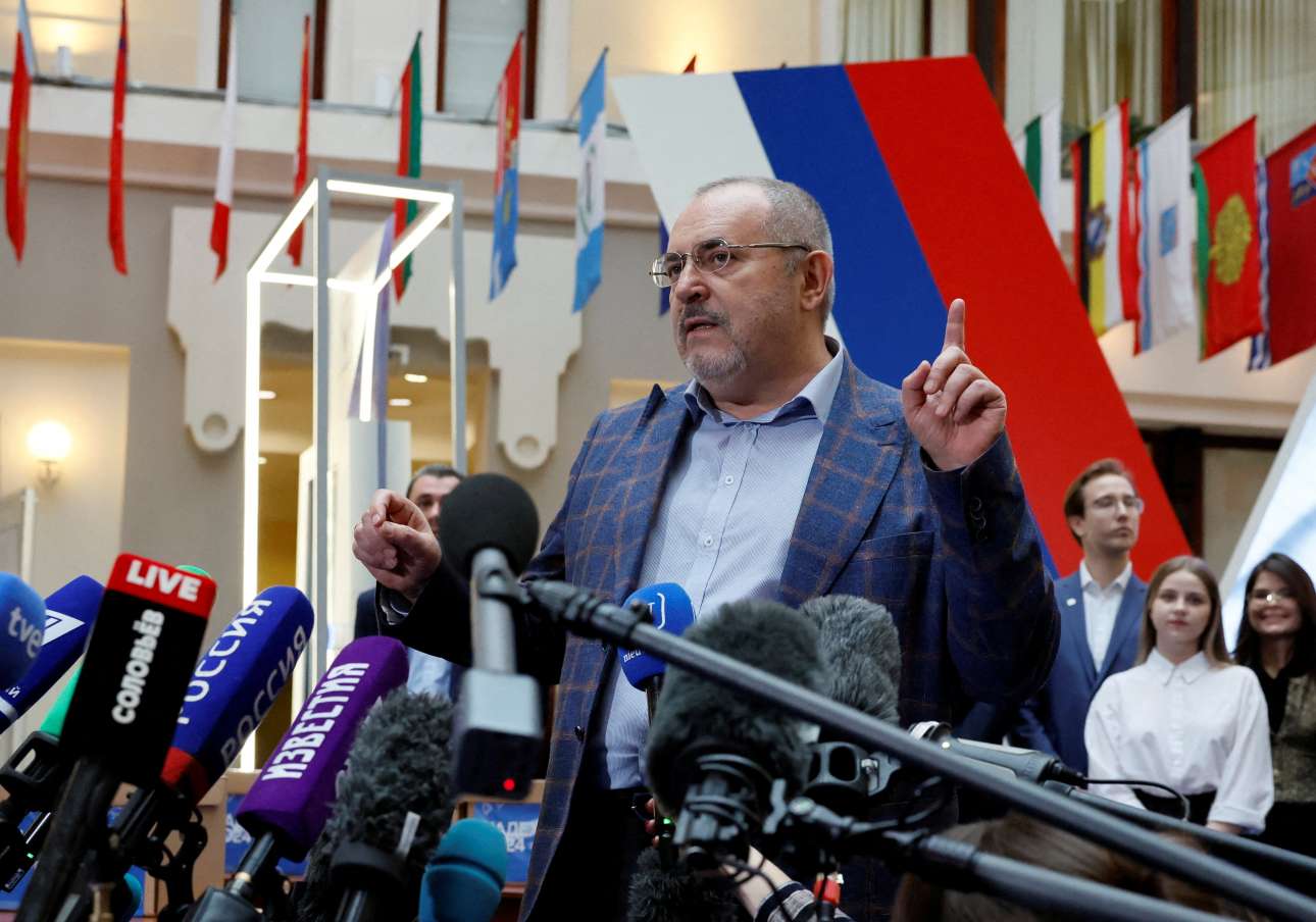 Ρωσία: Στο 10% ξαφνικά ο Ναντέζντιν αλλά ο Πούτιν βρήκε τρόπο να τον βγάλει εκτός κάλπης