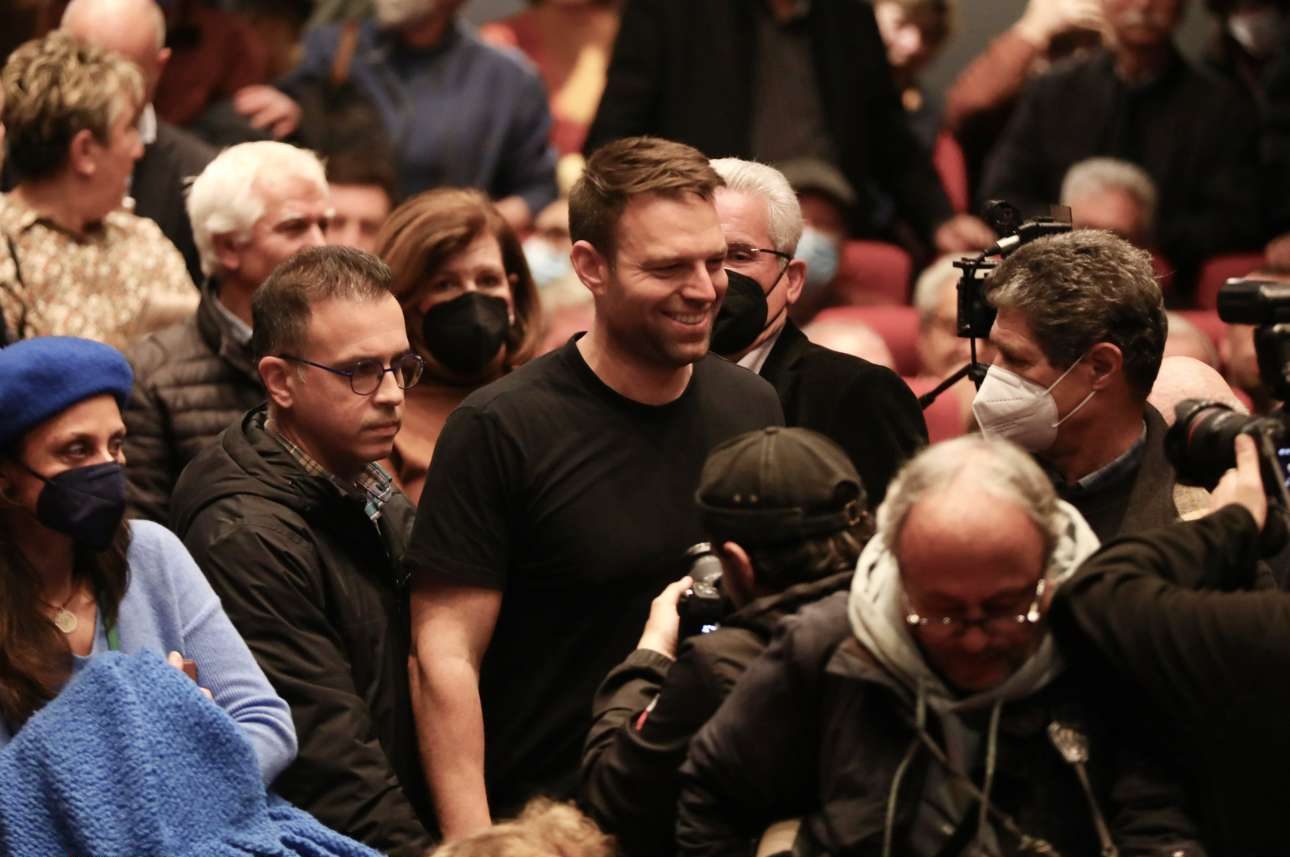 Εμφάνιση-έκπληξη Κασσελάκη στην εκδήλωση με Τεμπονέρα, Χριστοδουλάκη, Αχτσιόγλου