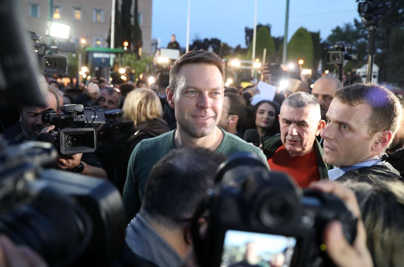 Εμφάνιση Κασσελάκη στο αγροτικό συλλαλητήριο πριν από την ΠΓ