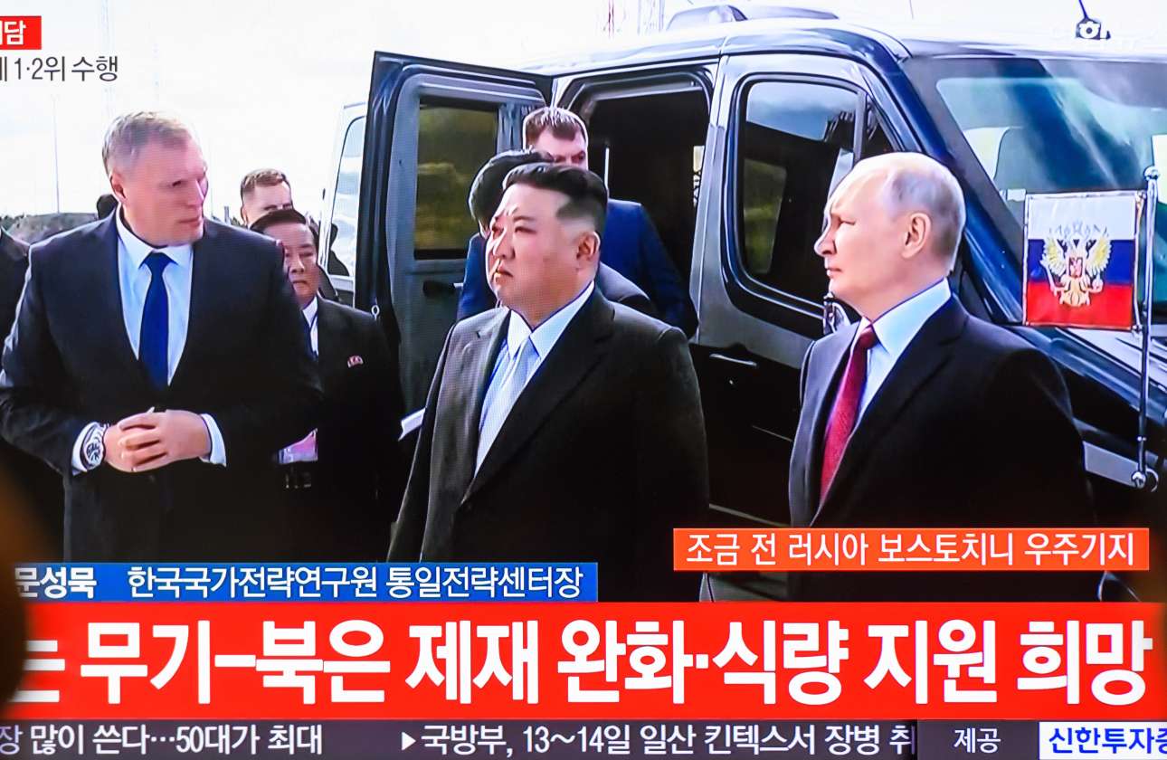 Ευχαριστίες του Πούτιν στον Κιμ με προσφορά ρωσικής λιμουζίνας