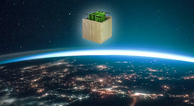 Ξύλινοι δορυφόροι με οικολογική συνείδηση