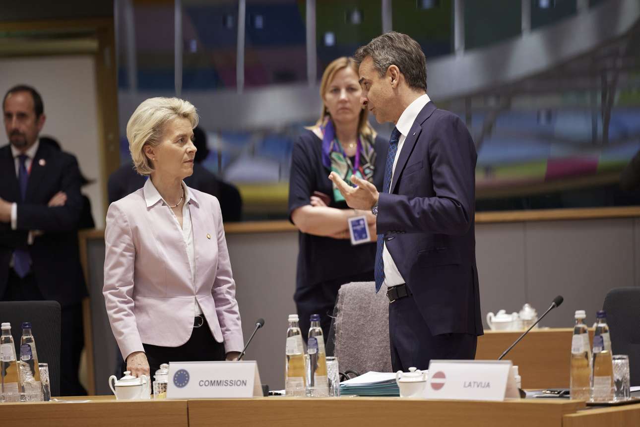 Ο Μητσοτάκης στο Κάιρο με Μελόνι και Ούρσουλα φον ντερ Λάιεν για το Μεταναστευτικό