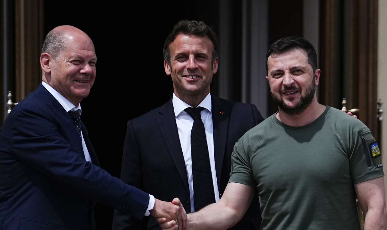 Ουκρανικό: Τι κρύβει η σύγκρουση Μακρόν – Σολτς