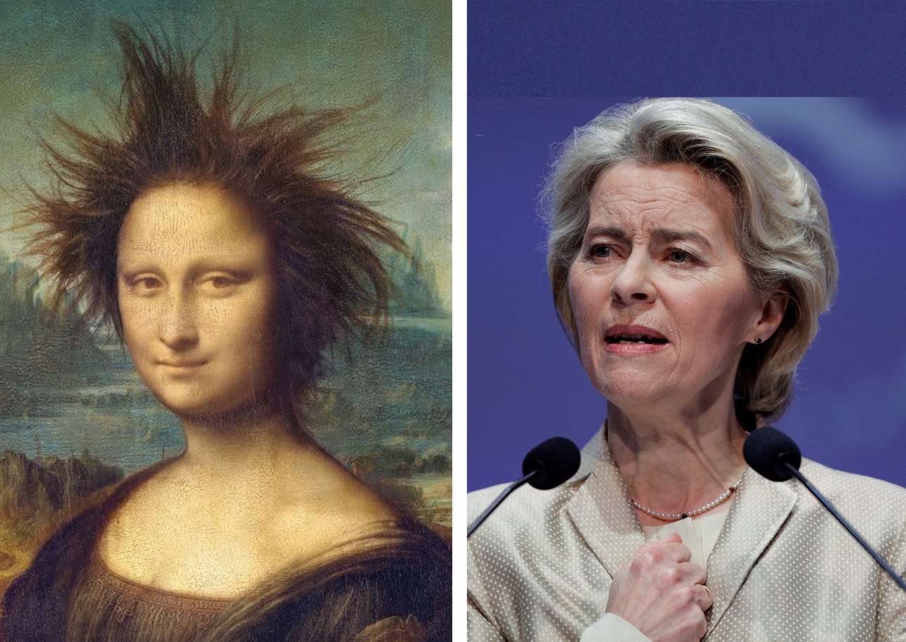 Γρήγορα, μια κομμώτρια για τη Μόνα Λίζα!
