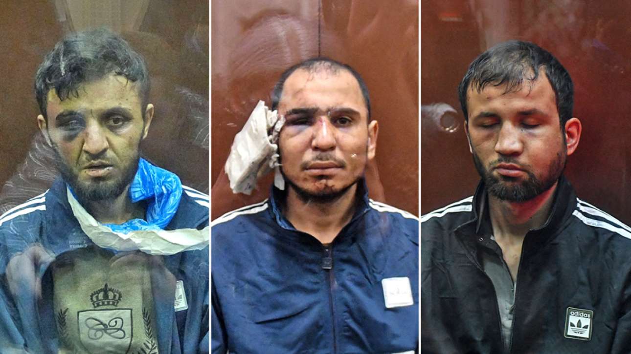 Επτά οι προφυλακισθέντες για το μακελειό στη Μόσχα