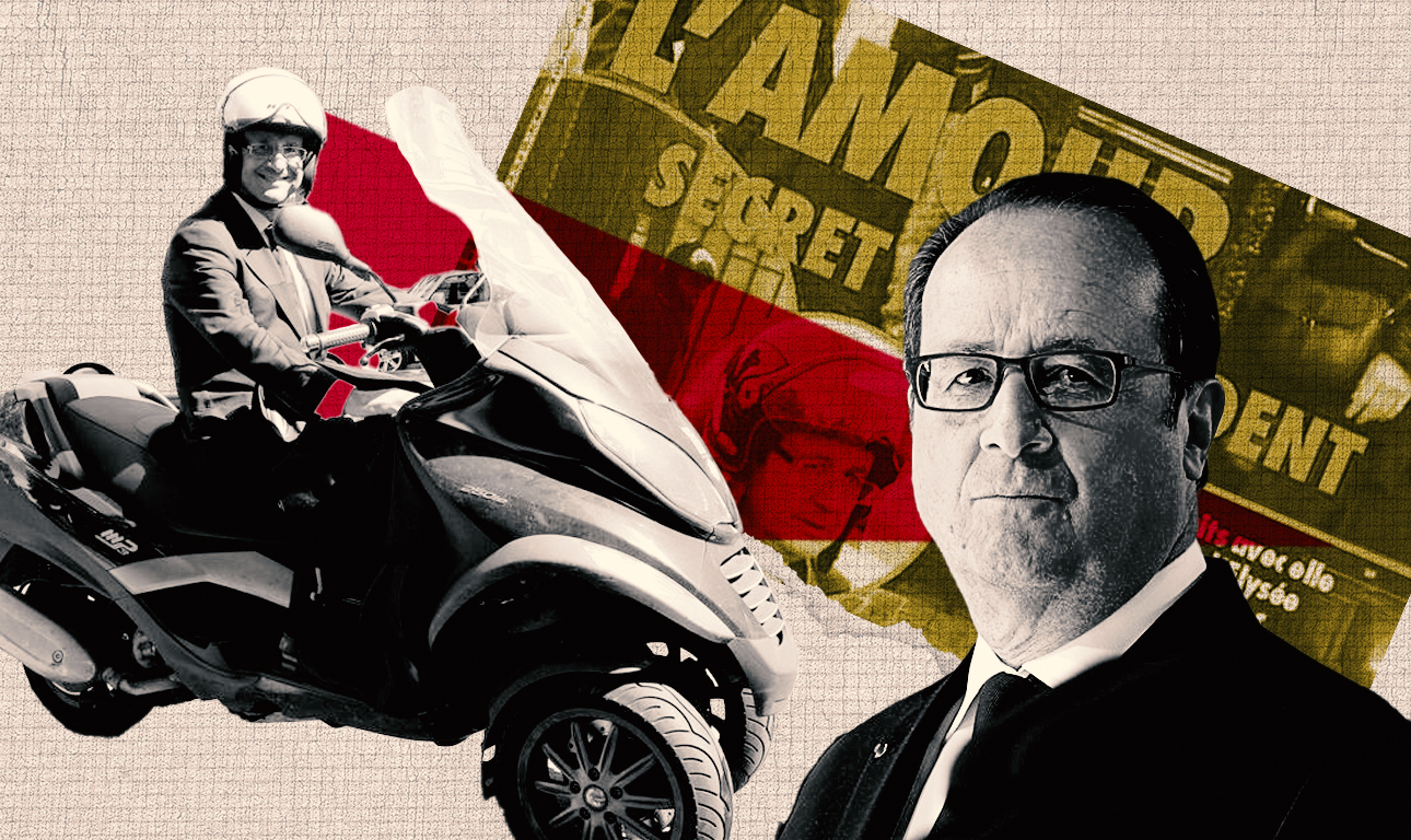 «Αλμυρό» το σκούτερ τού ερωτευμένου Φρανσουά Ολάντ