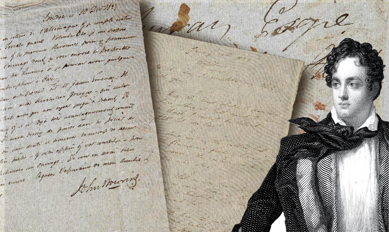 Ο λόρδος Βύρων με δικά του λόγια