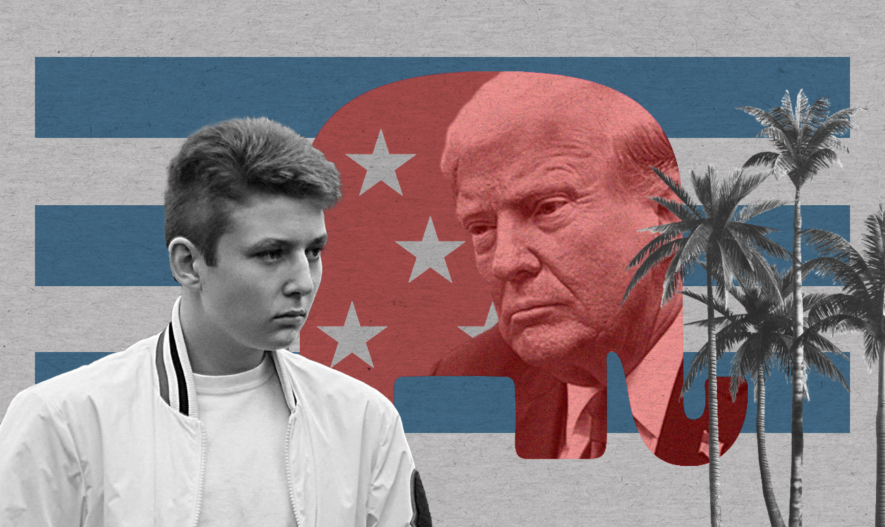 Ο Μπάρον Τραμπ κάνει πολιτικό ντεμπούτο στη Φλόριντα