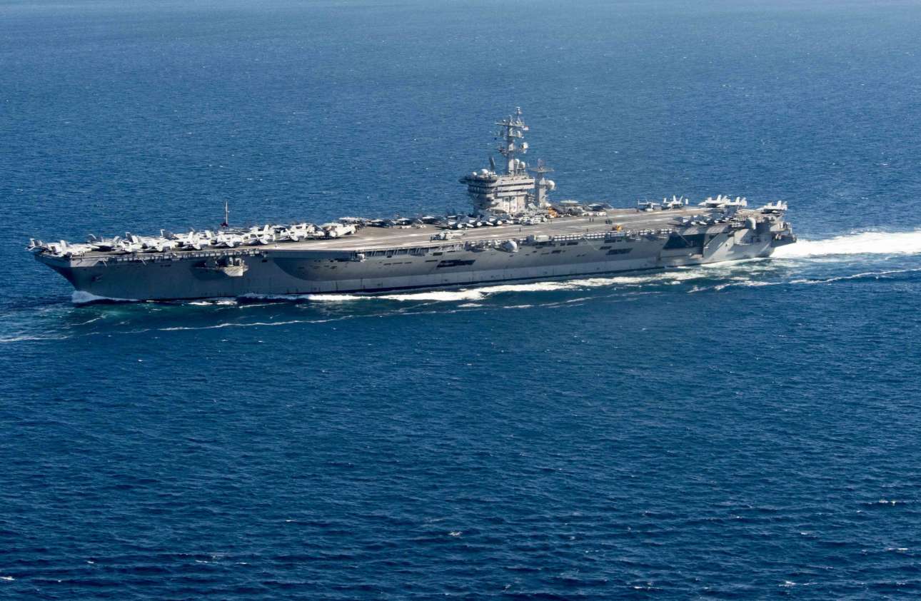 Το αεροπλανοφόρο «Αϊζενχάουερ» επιστρέφει στην Ερυθρά Θάλασσα