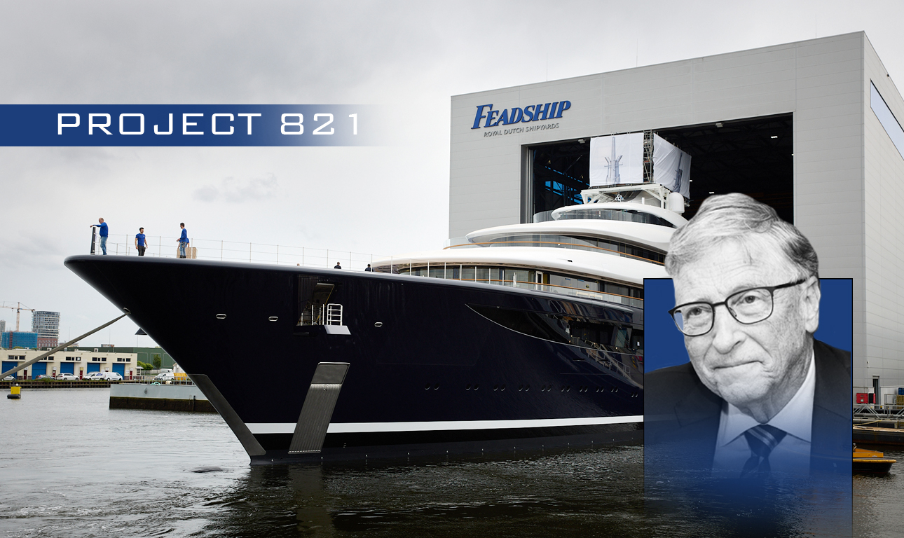 Ο Μπιλ Γκέιτς πουλάει το νέο οικολογικό γιοτ του πριν καν του παραδοθεί!