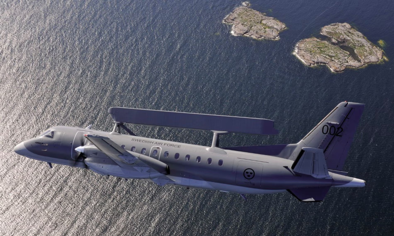 Το πολύτιμο δώρο των Σουηδών στο Κίεβο: Αεροσκάφη που εντοπίζουν ρωσικούς πυραύλους