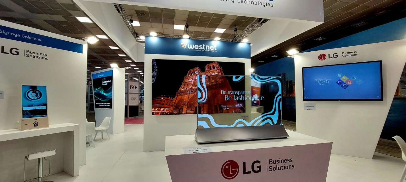 Δυναμική συνεργασία Westnet – LG για Digital Signage λύσεις