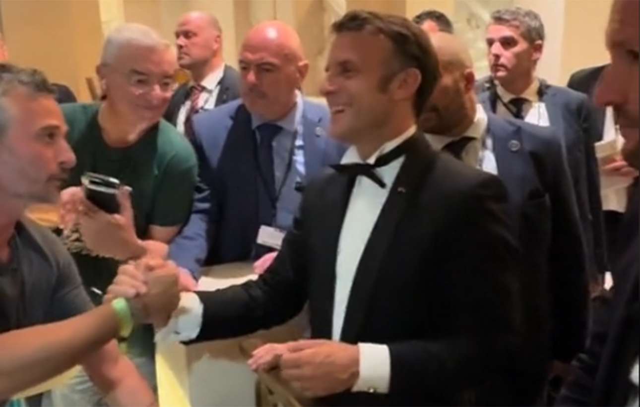 Μακρόν: Μπράβο, Παναθηναϊκέ! Τα… προεδρικά συγχαρητήρια στους οπαδούς του Τριφυλλιού για την κούπα