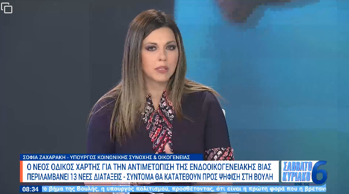 Ζαχαράκη για ενδοοικογενειακή βία: Το panic button έχει πατηθεί 349 φορές