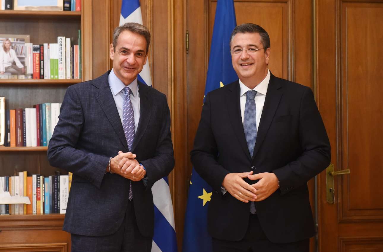 Μητσοτάκης για Τζιτζικώστα: Πρόσωπο με όλα τα εχέγγυα για τη θέση του Ελληνα Επιτρόπου