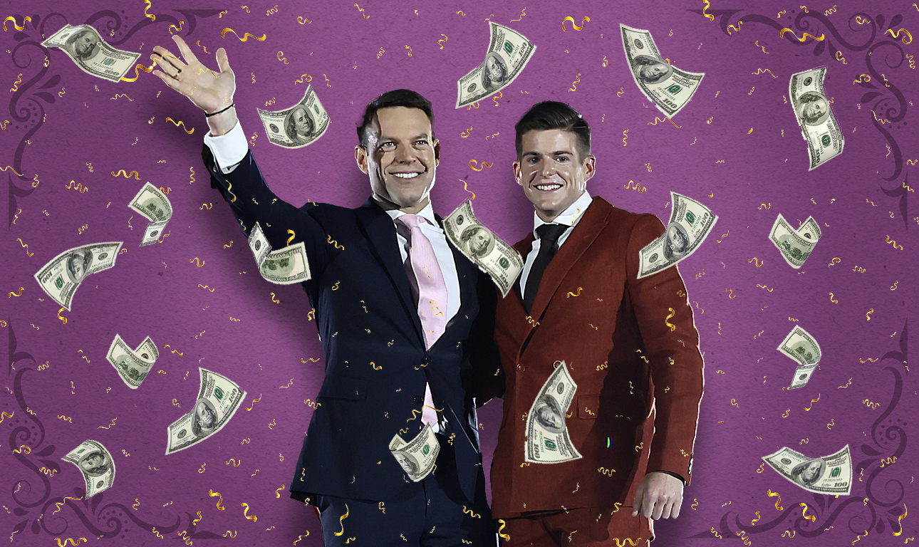 Γελοιότητες: Δεκαδόλαρα στο πέτο του Στέφανου