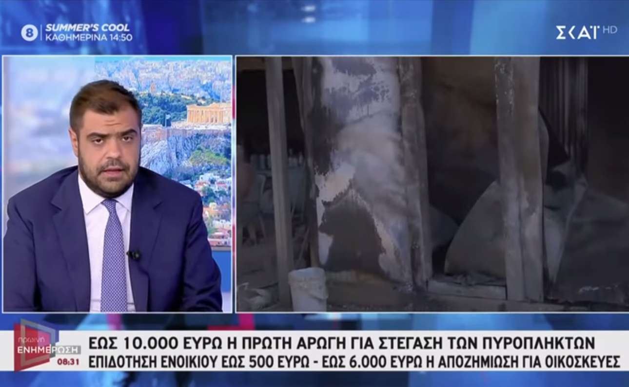 Μαρινάκης: 8 στα 10 «κόκκινα» ή «κίτρινα» σπίτια στην Πεντέλη είχαν ακαθάριστα οικόπεδα