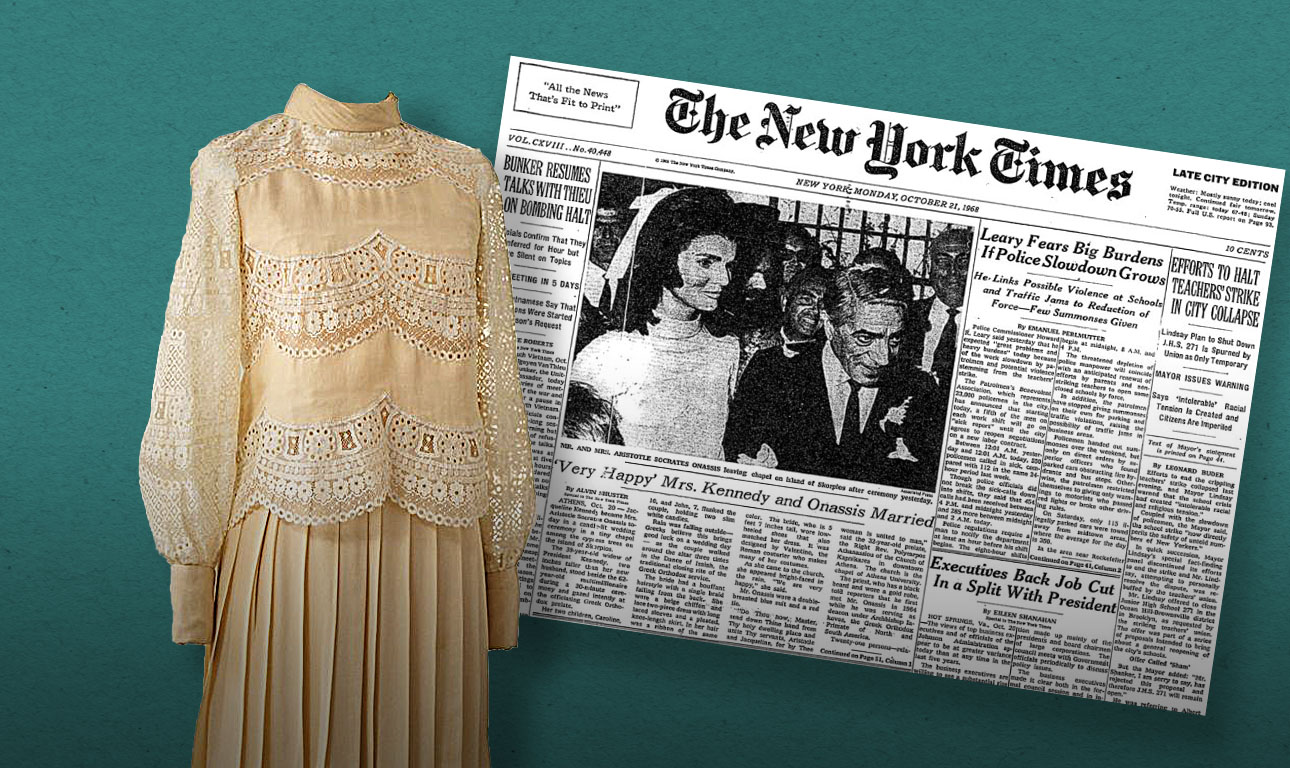 Γιατί έχει σημασία ένα νυφικό της Τζάκι Κένεντι-Ωνάση;