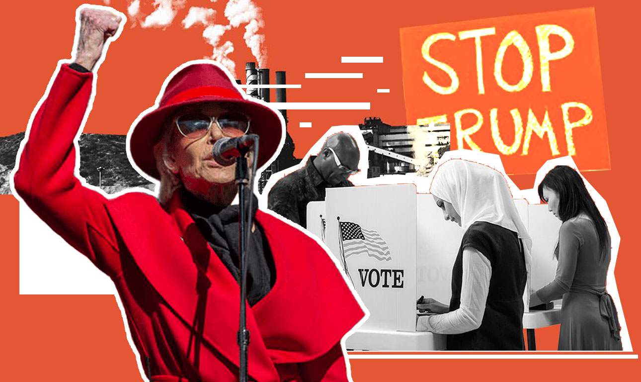 Η Τζέιν Φόντα προς την αμερικανική νεολαία: «Μην αγνοήσετε αυτές τις εκλογές»