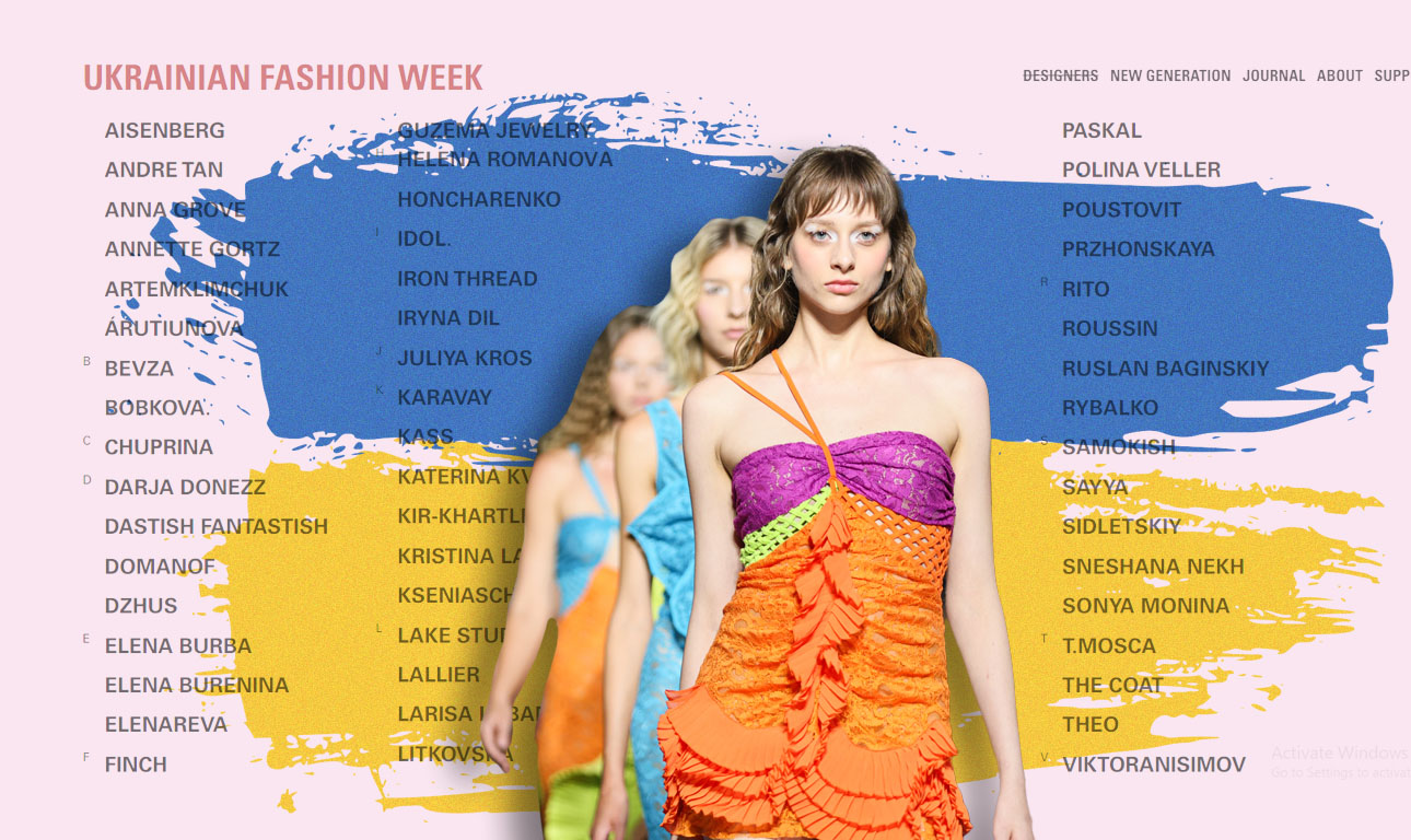 «Μάθαμε να ζούμε με τον πόλεμο»: Η Εβδομάδα Μόδας επιστρέφει στην Ουκρανία