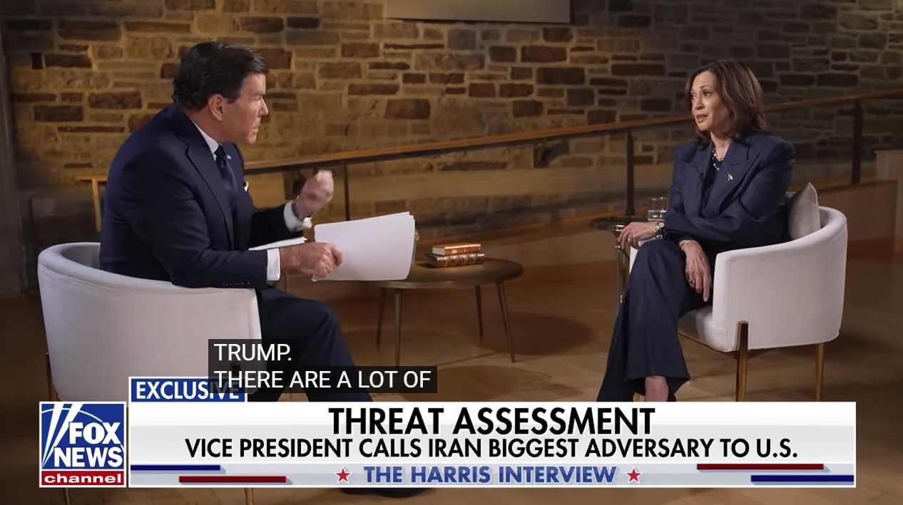 H Κάμαλα Χάρις στο άντρο του εχθρού: Η σκληρή συνέντευξη στο Fox News