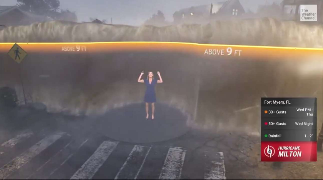 Υδάτινος εφιάλτης στη Φλόριντα: Τα χειρότερα σενάρια επιβεβαιώνονται – η προσομοίωση της καταστροφής