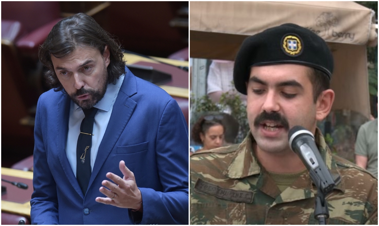 Ο ΣΥΡΙΖΑ αποδοκίμασε τον βουλευτή Πέτρο Παππά επειδή ζήτησε να τιμωρηθεί ο στρατιώτης της συγκέντρωσης του ΚΚΕ
