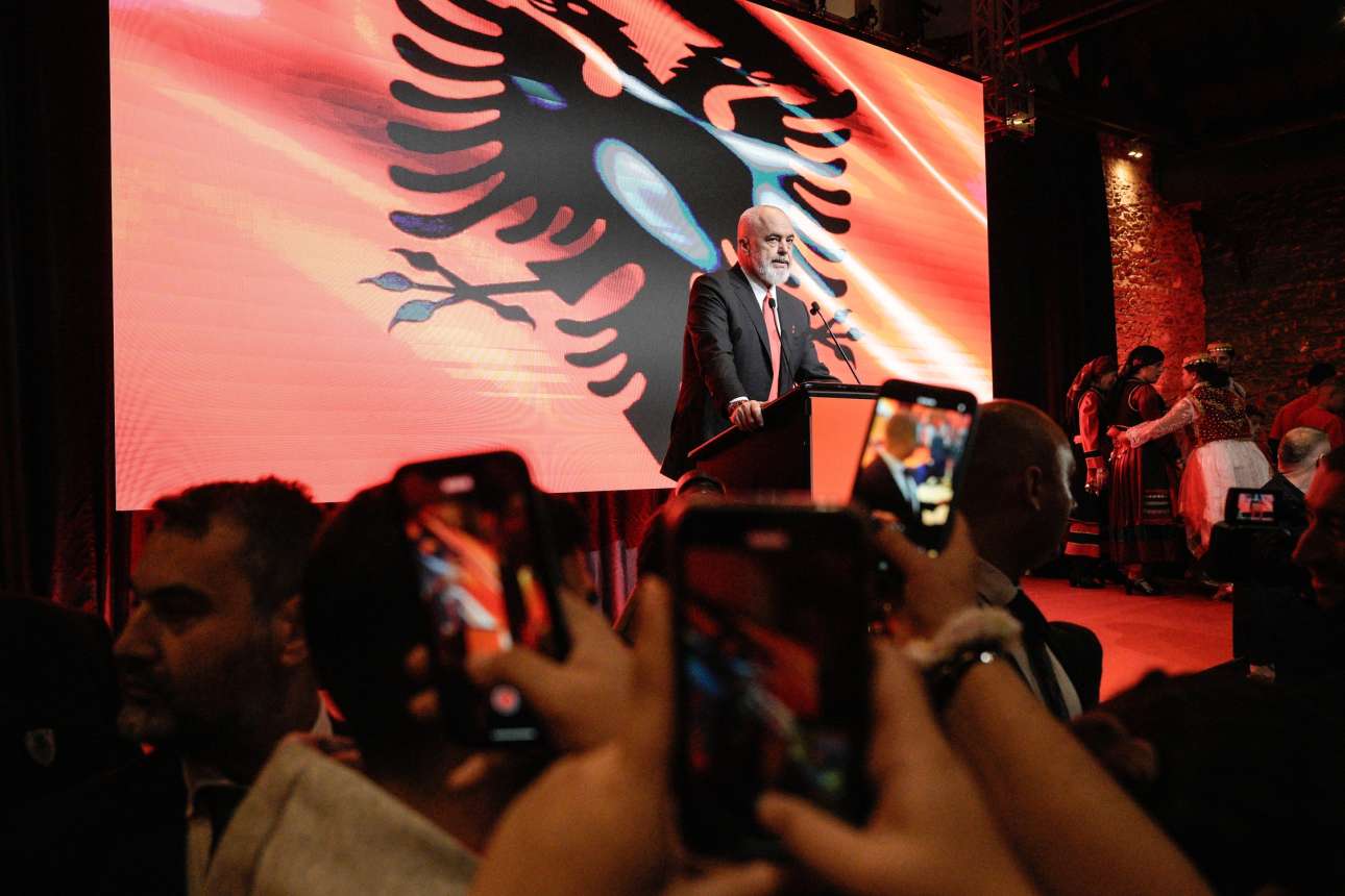 Μαθήματα… Ιστορίας από τον Ράμα στο αλβανικό πάρτι στη Θεσσαλονίκη