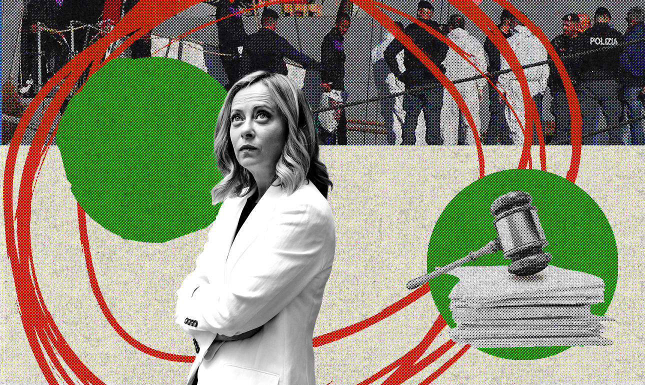 Καταρρέει η συμφωνία Μελόνι – Ράμα για το Μεταναστευτικό