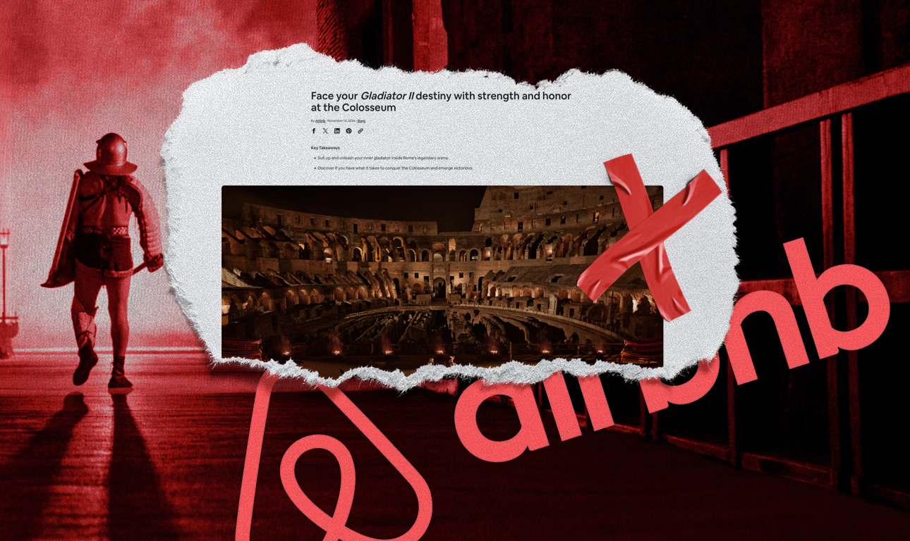 Ρώμη: Οργή για την Airbnb και τη μονομαχία στο Κολοσσαίο