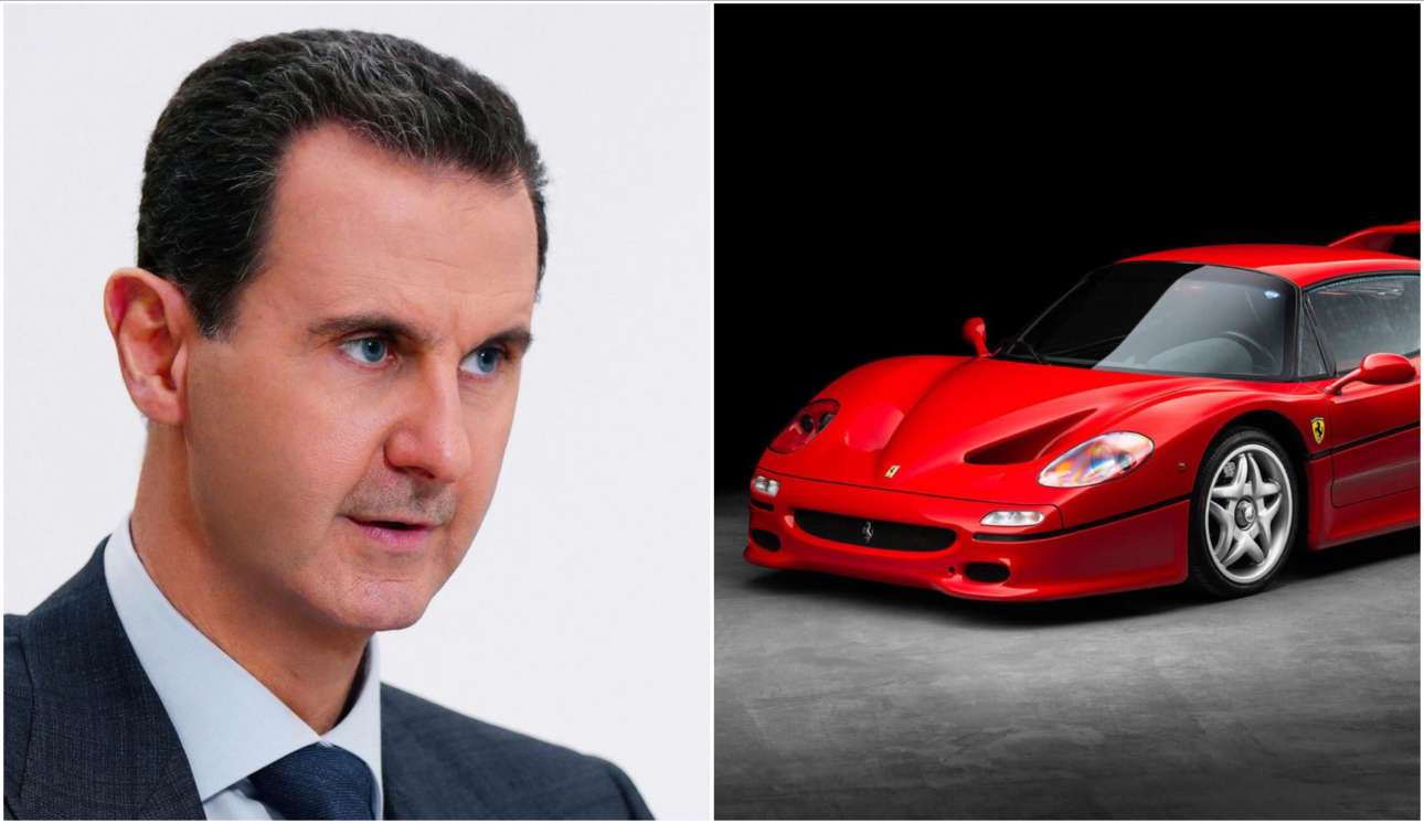 Ο Ασαντ έφυγε, η συλλογή του με τα supercars έμεινε