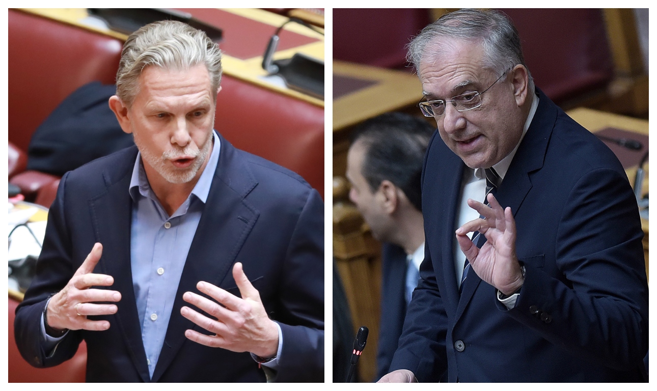 Στα κόκκινα η αντιπαράθεση στη Βουλή – Πήρε στο κατόπι τον Θεοδωρικάκο ο Γερουλάνος