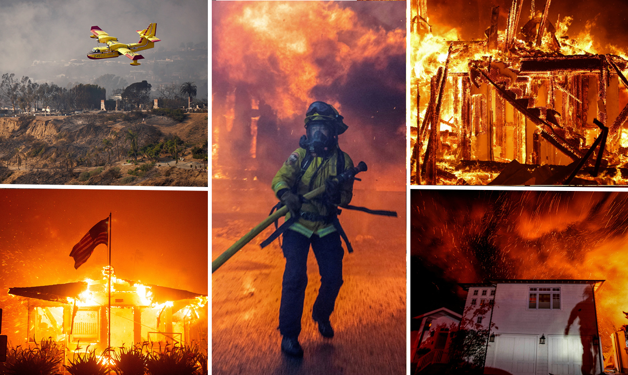 Η Σάνσετ Μπούλεβαρντ στις φλόγες… σαν σε ταινία