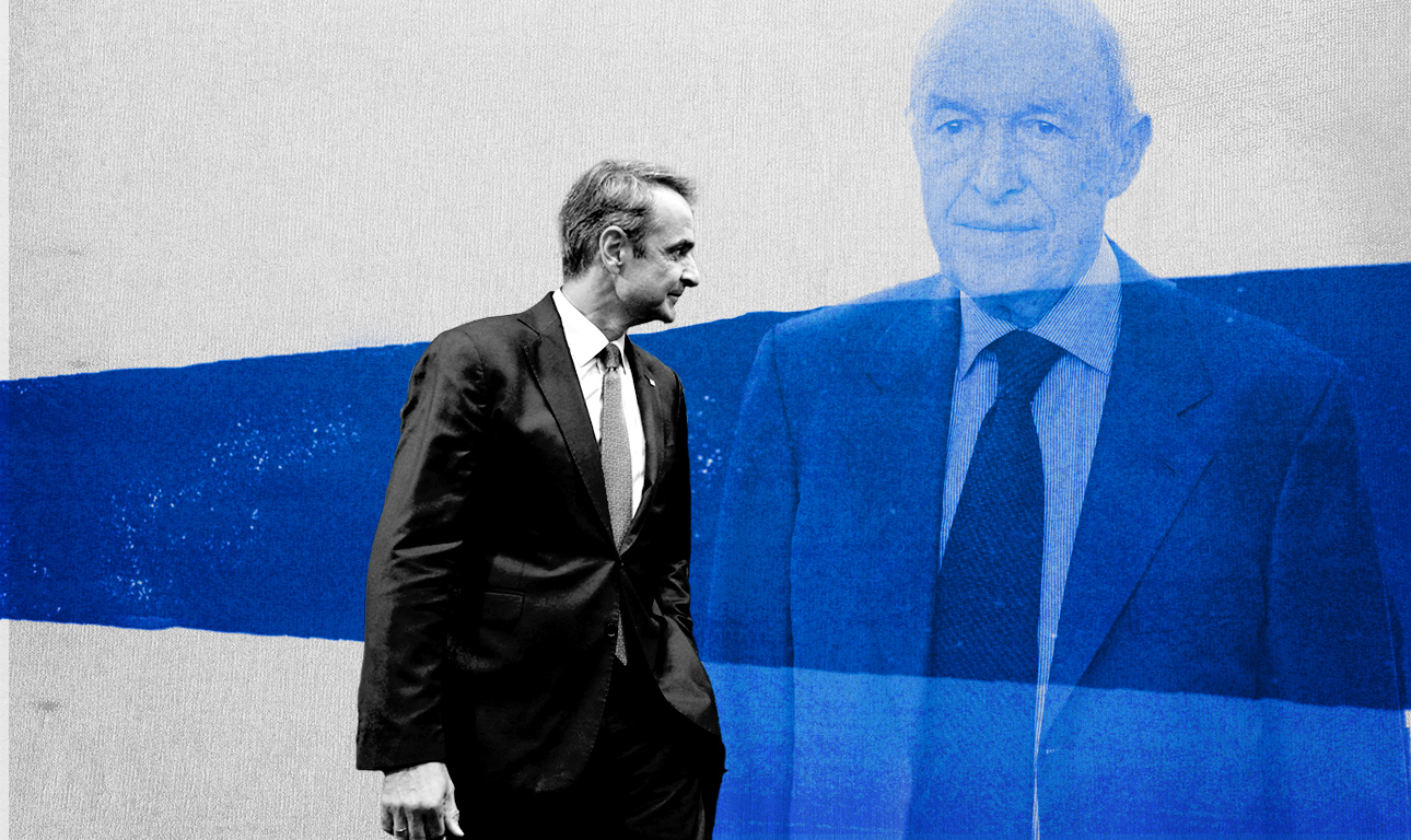 Ενας πολιτικός επικήδειος: Μητσοτάκης στο Κέντρο μέσω Σημίτη