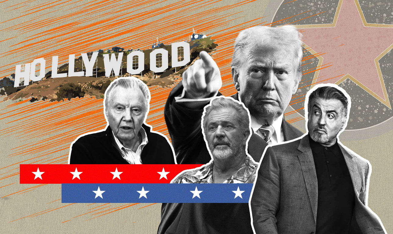 Μελ Γκίμπσον, Γιον Βόιτ και Σιλβέστερ Σταλόνε, «ειδικοί πρεσβευτές» του Τραμπ στο Χόλιγουντ