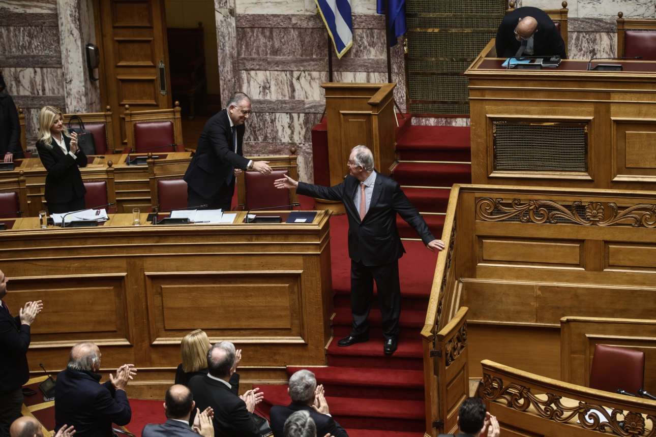 «Είναι θέμα θεσμικού τακτ»: Το κοινοβουλευτικό «αντίο» του Κώστα Τασούλα