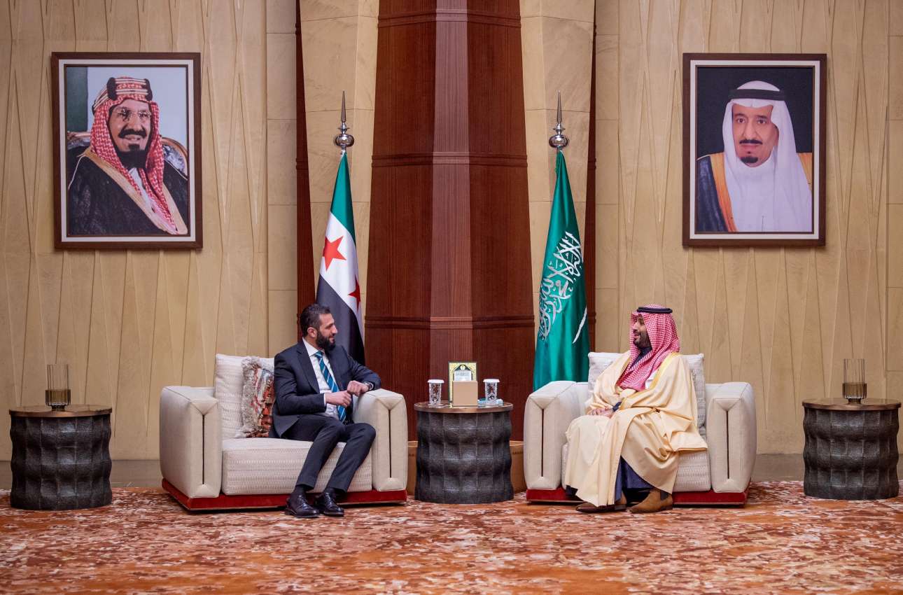 Στη Σαουδική Αραβία ο Αλ Σάρα της Συρίας