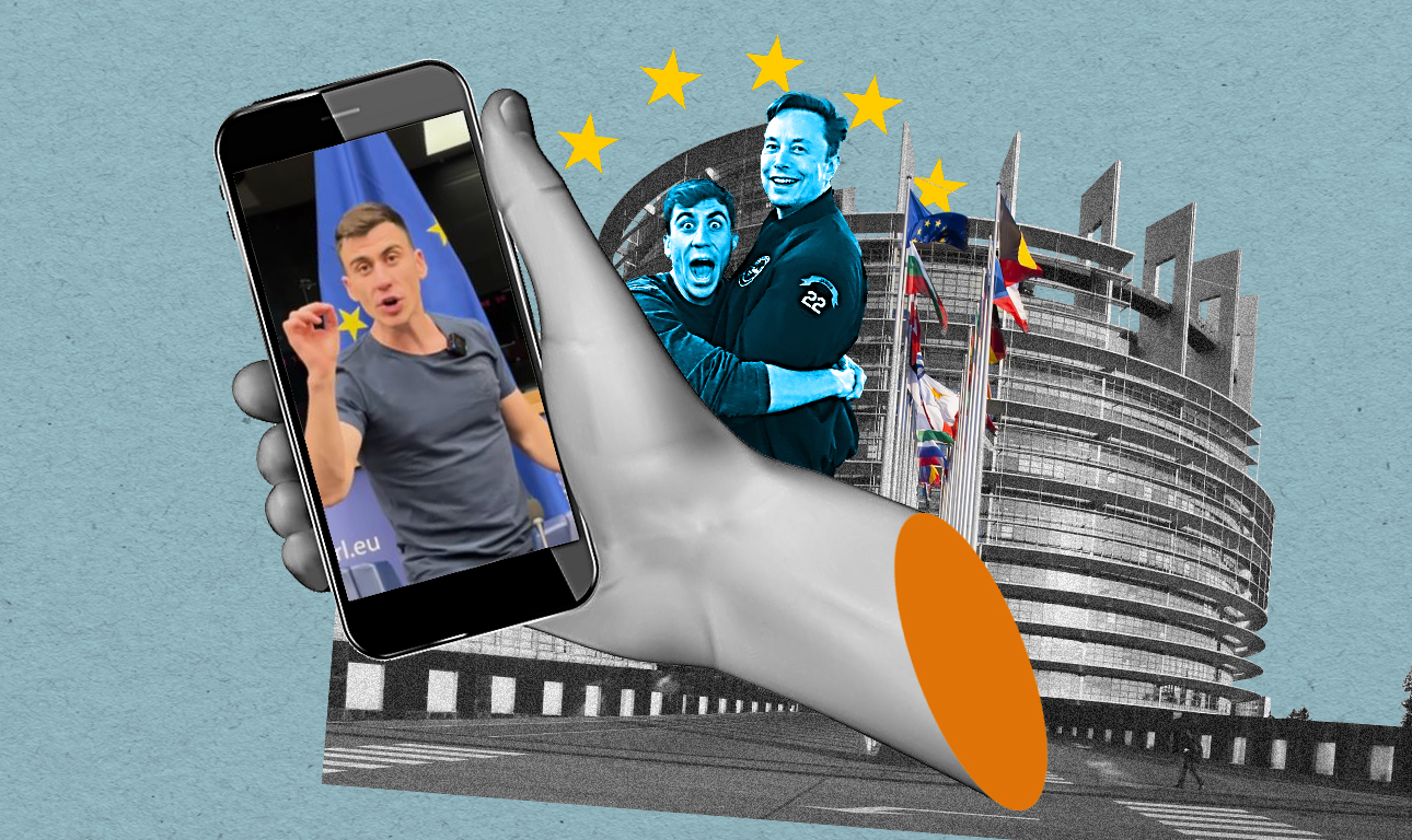 Social Ευρωκοινοβούλιο με μπόλικη από Φειδία