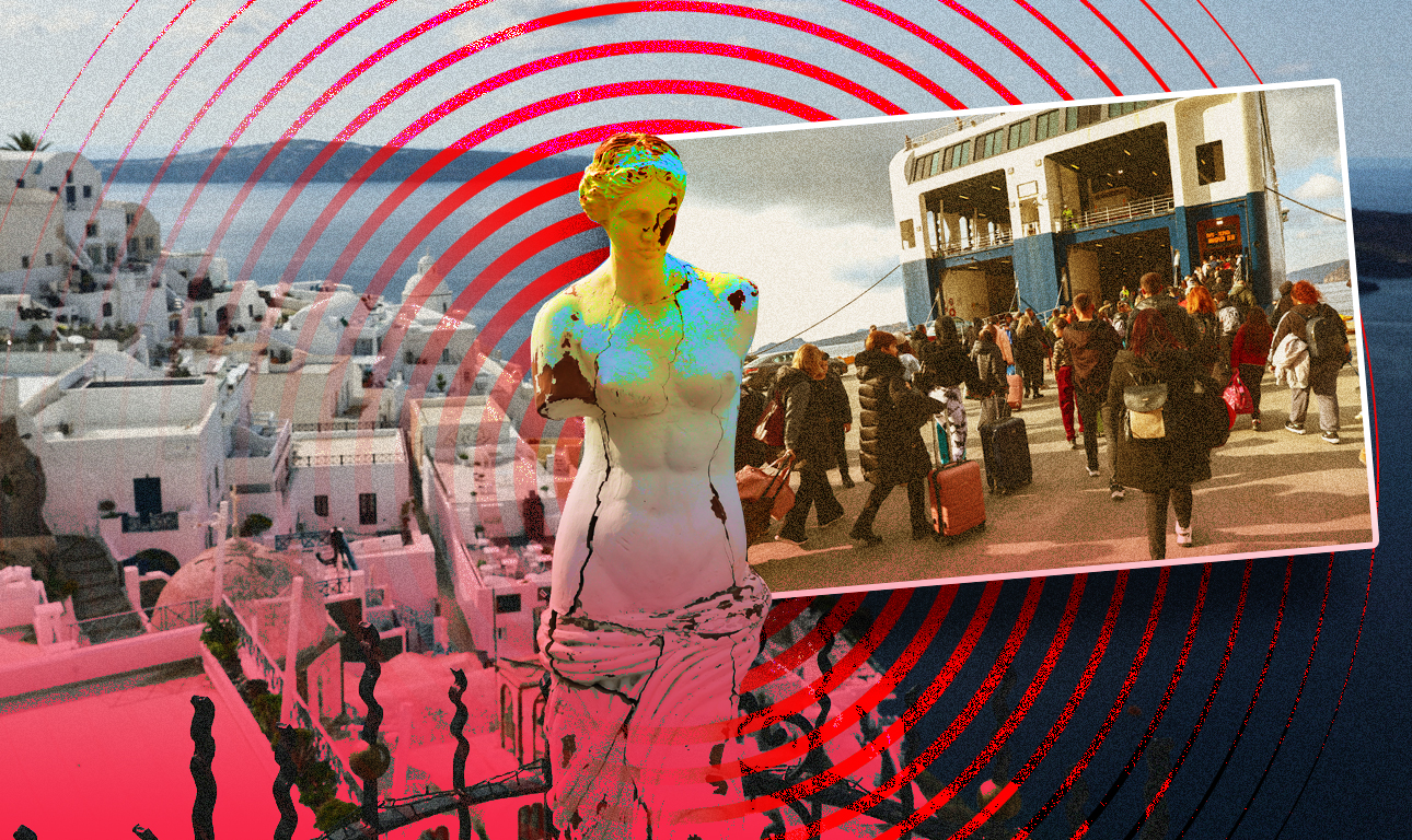 Oχι και πλάκα με τον σεισμό στη Σαντορίνη