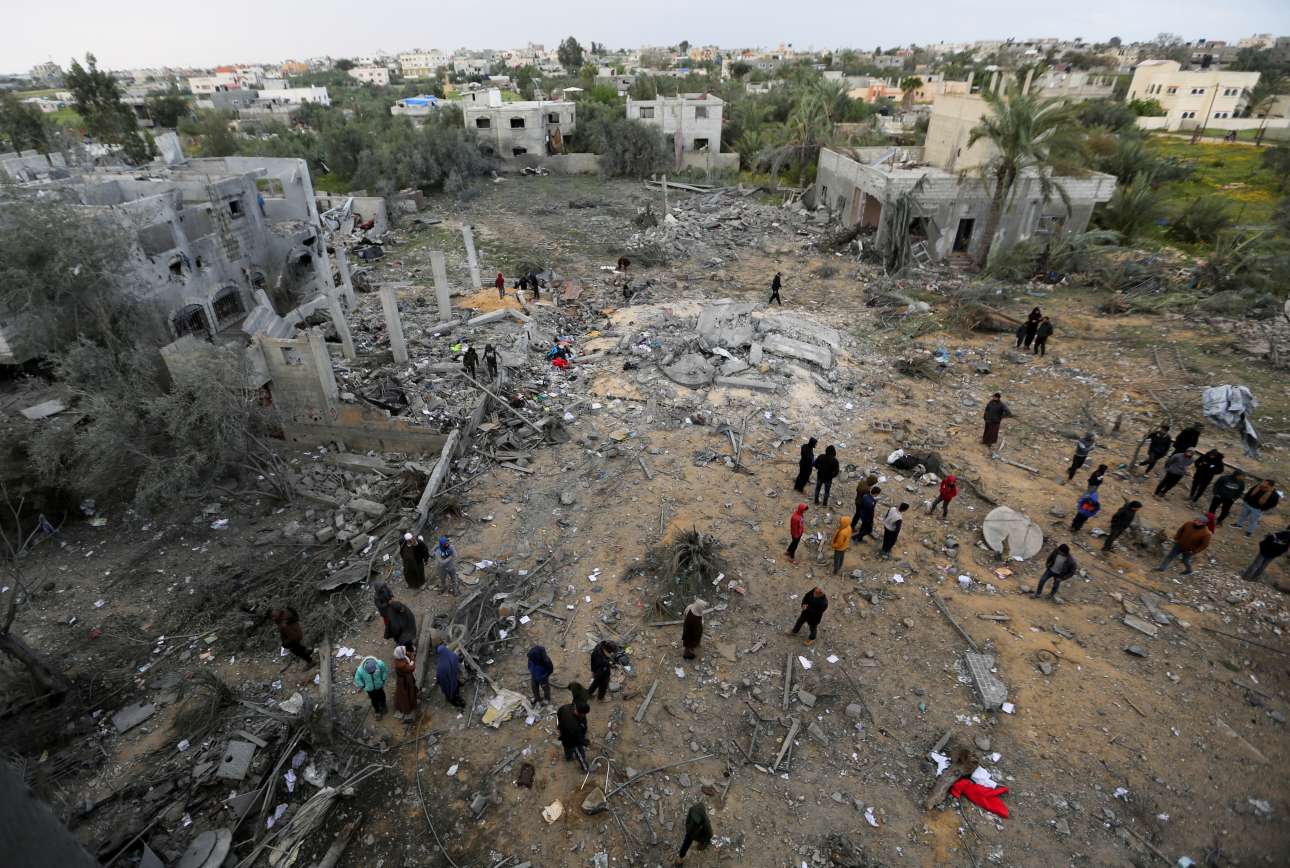 Το Ισραήλ αναχαίτισε πύραυλο των Χούθι και εξαπέλυσε νέες επιδρομές στη Γάζα