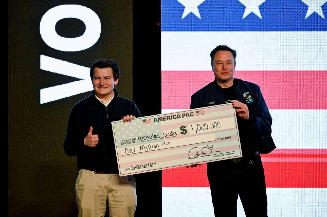 Σόου Μασκ στο Γουισκόνσιν: Δωροδόκησε πολίτες με $1 εκατ. για να ψηφίσουν συντηρητικό δικαστή