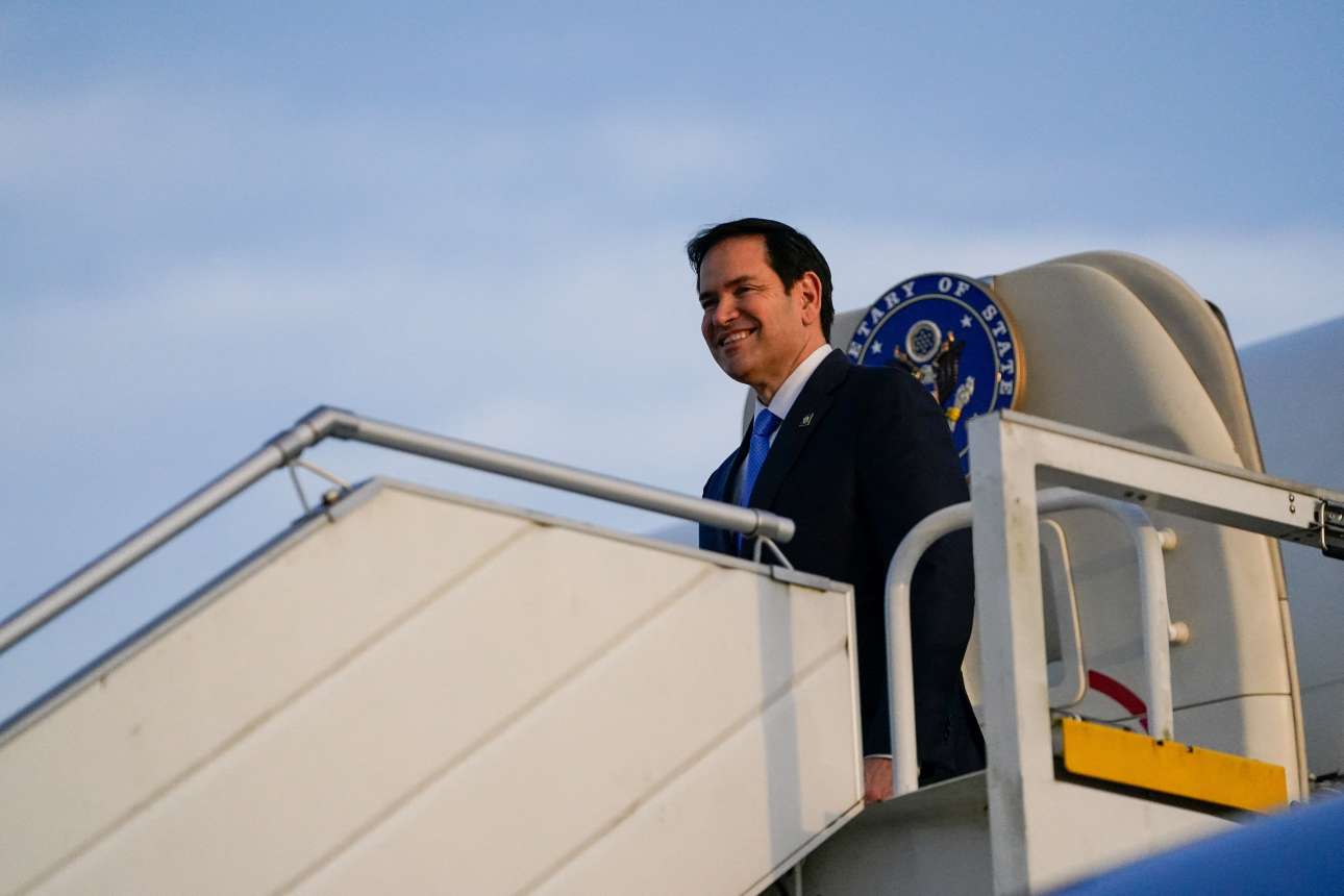 Στις Βρυξέλλες ο Ρούμπιο, με ανοικτά μέτωπα ανάμεσα σε ΕΕ-ΗΠΑ