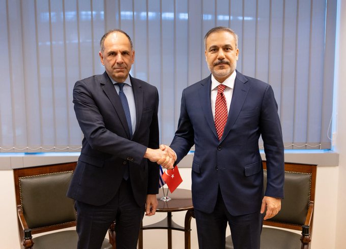 Γεραπετρίτης με Φιντάν: Από Πάσχα και μετά η συνάντηση Μητσοτάκη-Ερντογάν στην Αγκυρα